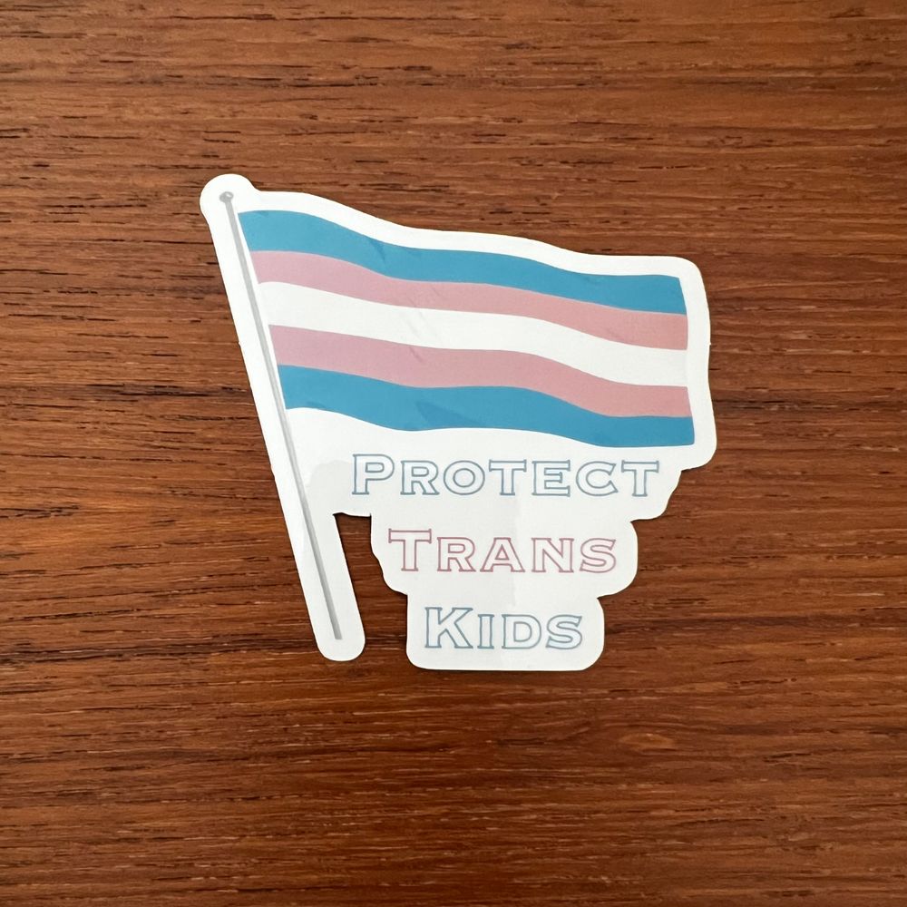 Protect Trans Kids sticker